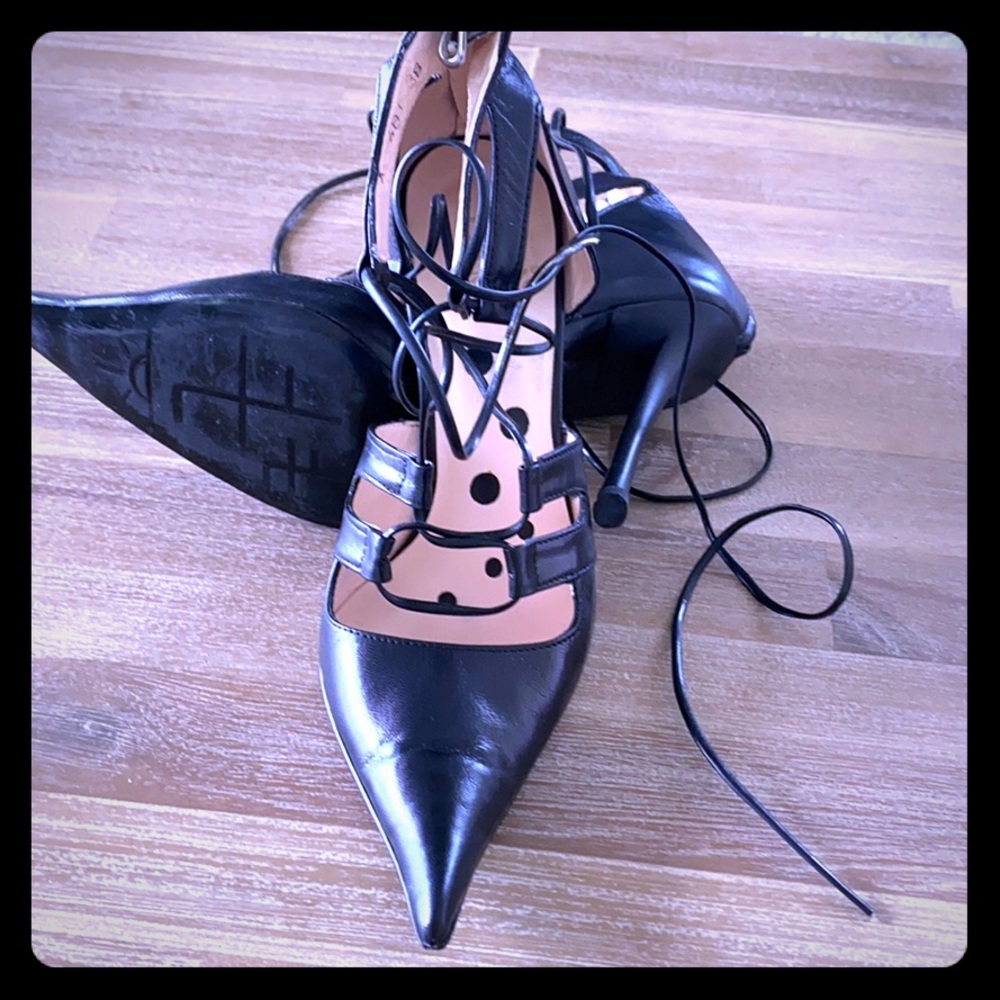 Ferde Italian leather heels